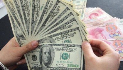 7月人民币对美元即期汇率累计升值0.54%,中间价微跌