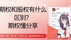 期权和股权有什么区别？