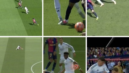 抢劫？巴萨球迷列6次误判：皇马进球越位+犯规，红牌不判手球不判