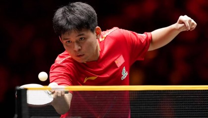 林诗栋：困难准备充分拿下卡尔森 双打关键在于处理球