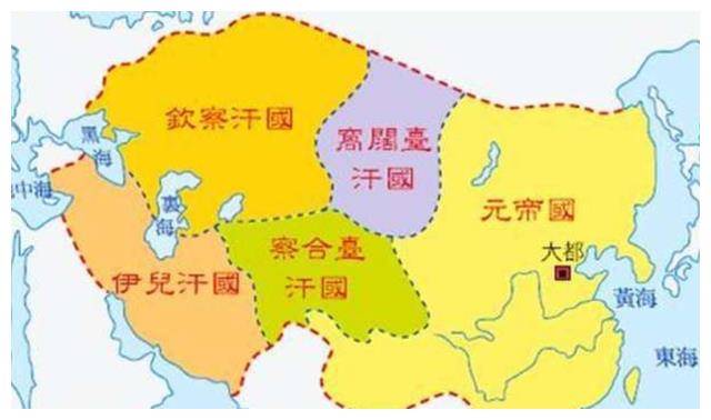 元朝和蒙古帝国有什么区别？