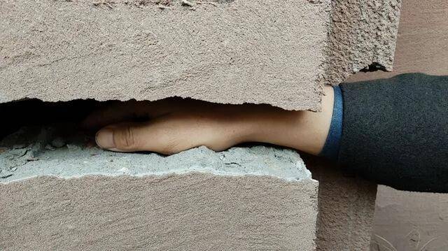 “能放进一个男人的手”!吉安一小区被曝外墙开裂严重