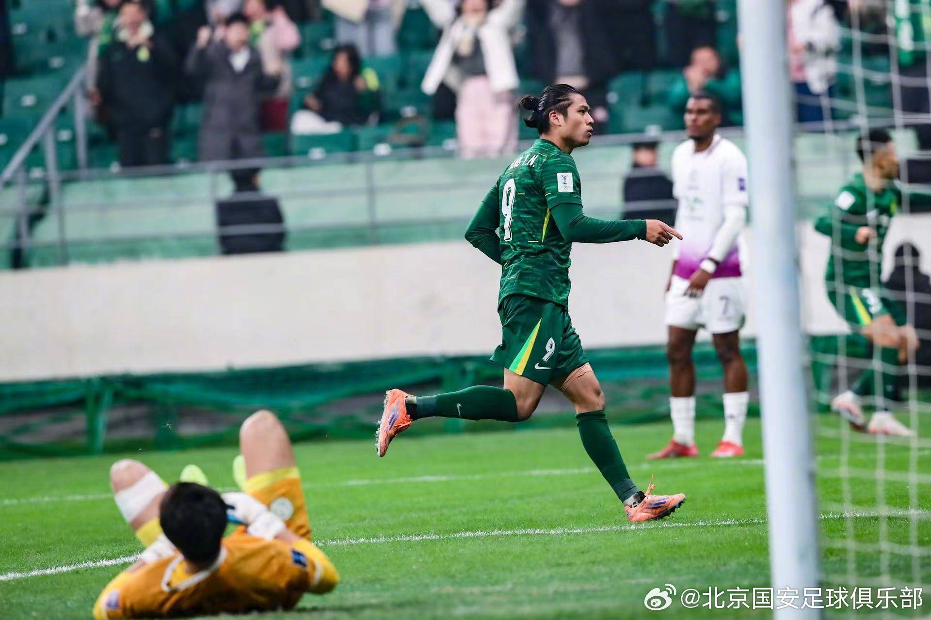 亚冠-张玉宁破门塞鸟替补双响 国安3-0完胜大埔获首胜